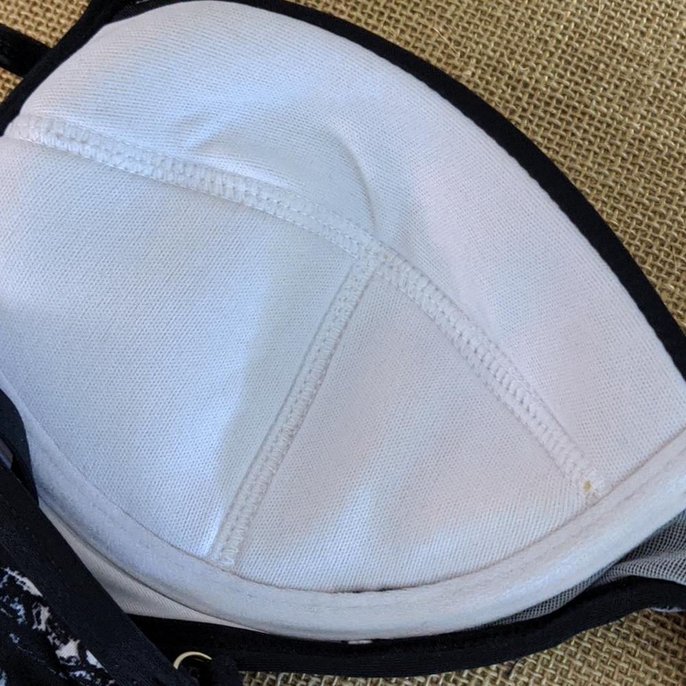Badgley Mischka Padded Underwire Bikini Top - Picture 6 of 14